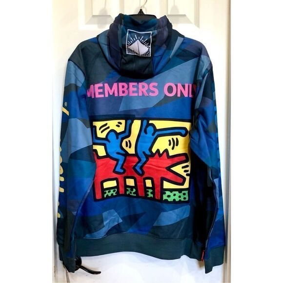 🎉HP🎉 MEMBERS ONLY + K HARANG- M Sz L - NWT "Basquiat" (Front & Back) Hoodie - Picture 5 of 16